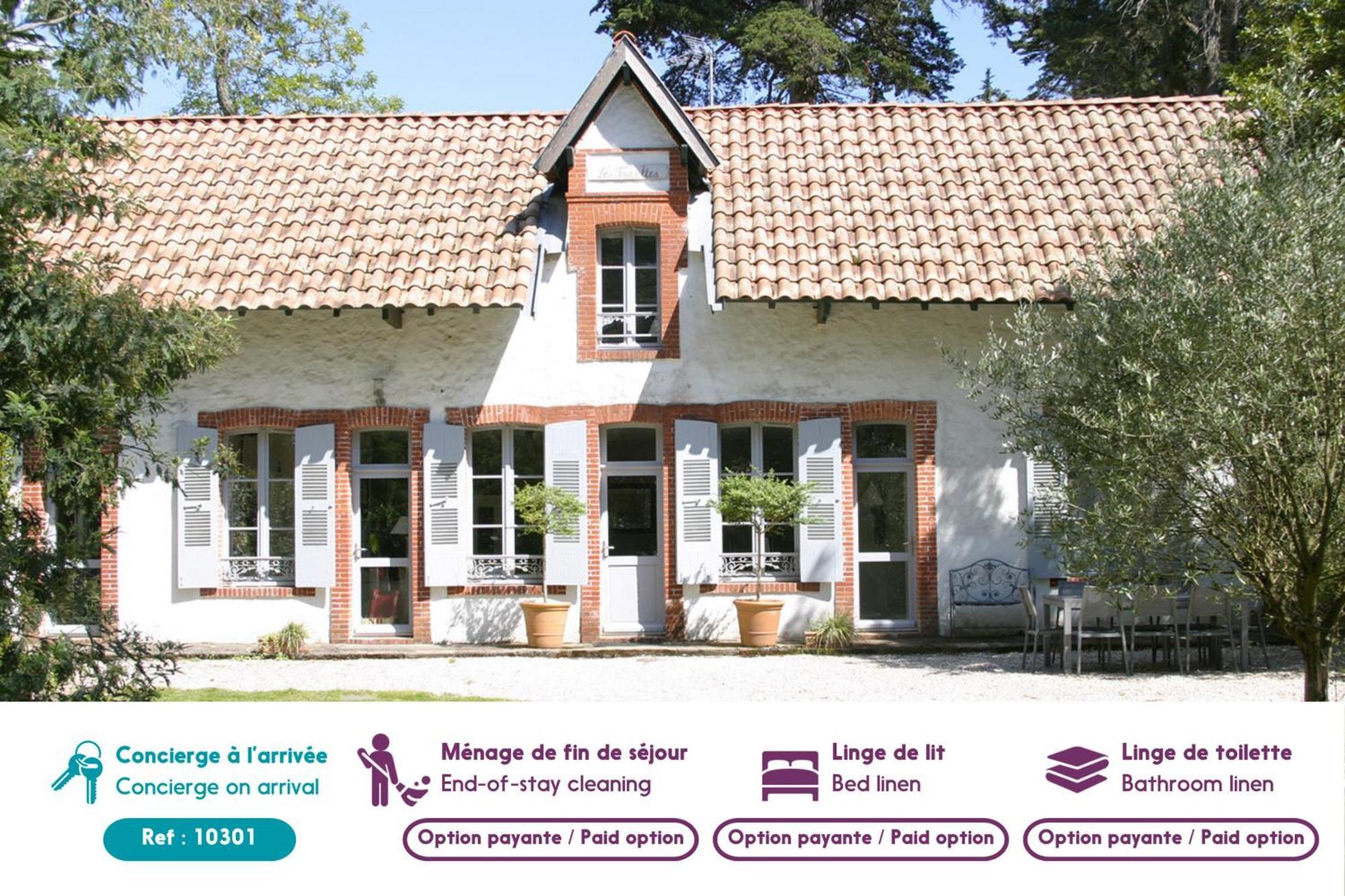 Villa Traditionnelle Pour 8 - 550M De La Plage Нуармутьє-ан-л'Іль Екстер'єр фото